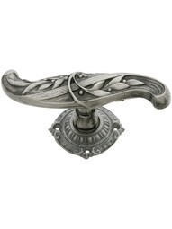 Chelsea T-Handle Cabinet Knob with Queensway Back Plate - 3 5/8" x 7/8"